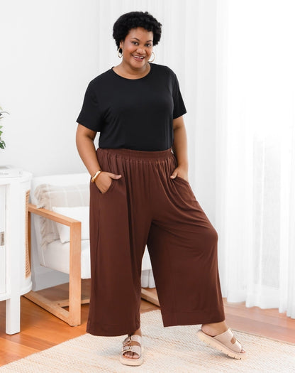 Bamboo Sammie Pant - Coffee
