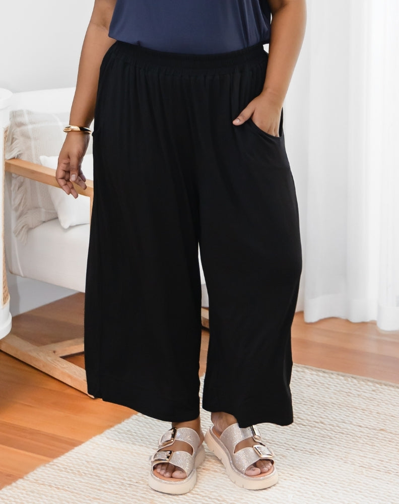Bamboo Sammie Pant - Black