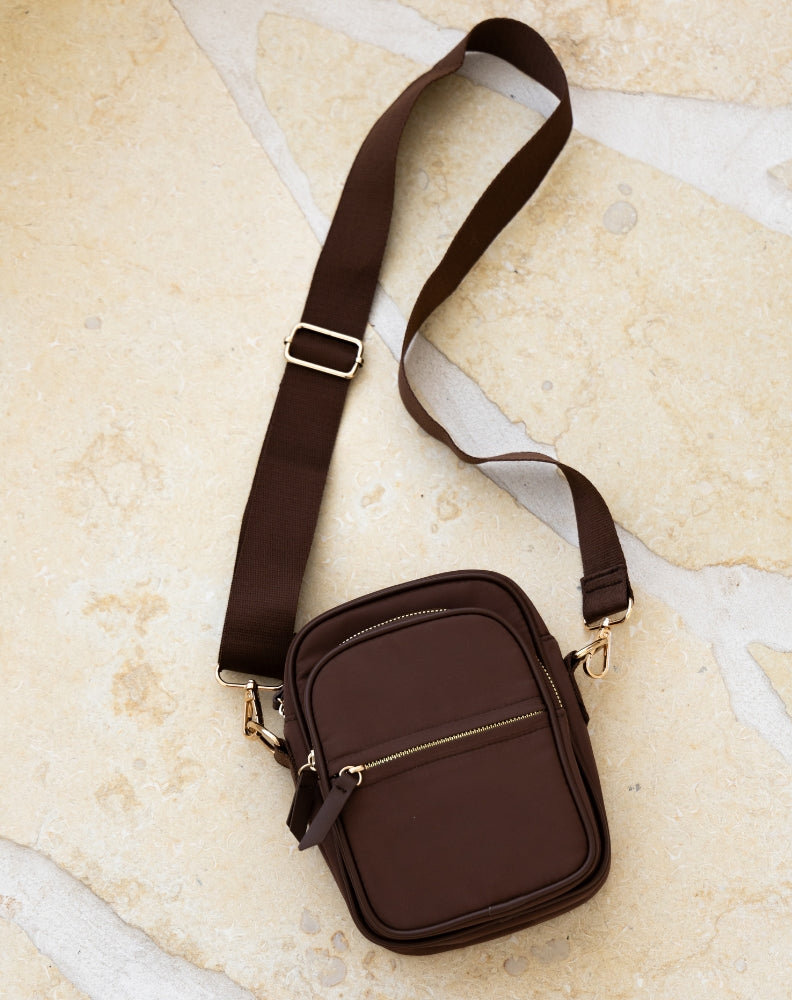 Natalie  Bag - Chocolate