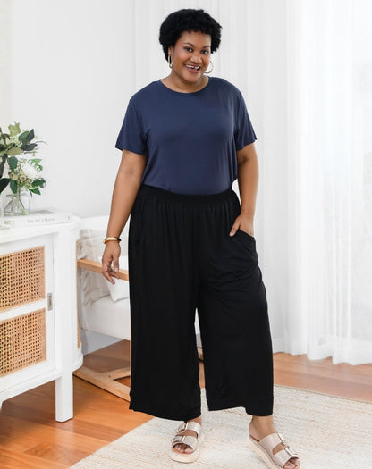 Bamboo Sammie Pant - Black