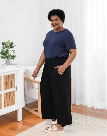 Bamboo Sammie Pant - Black