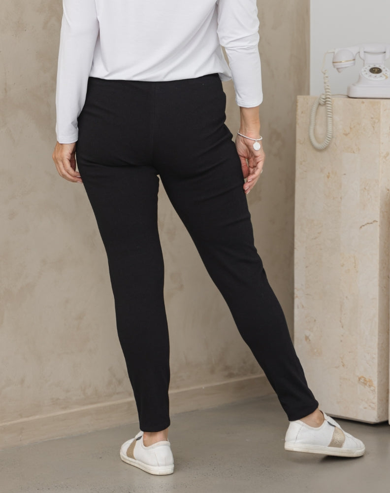 Ponti Pant with Pockets - Black
