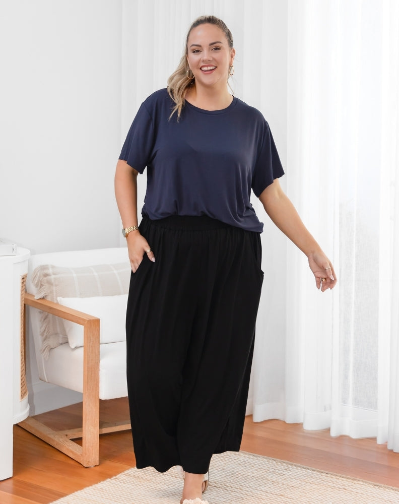 Bamboo Sammie Pant - Black
