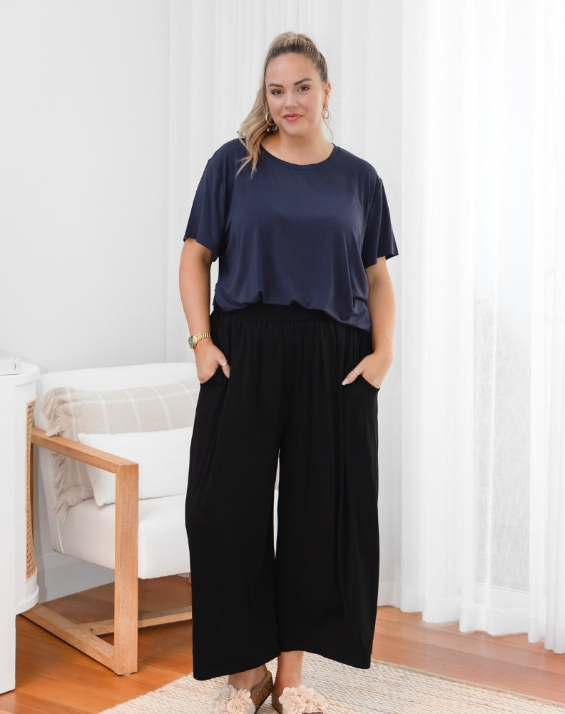Bamboo Sammie Pant - Black