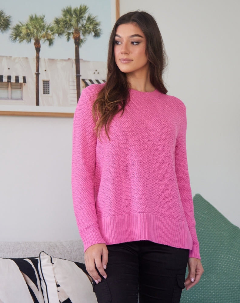 Maple Cotton Knit - Pink