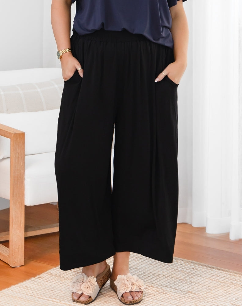 Bamboo Sammie Pant - Black