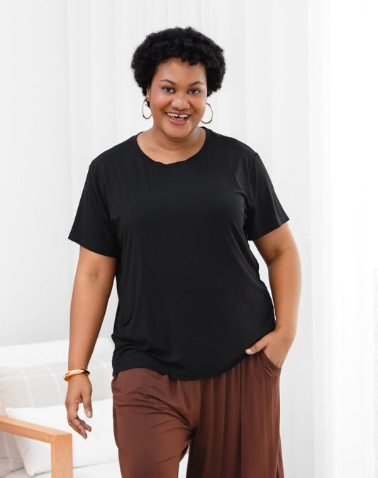 Bamboo Classic Tee - Black