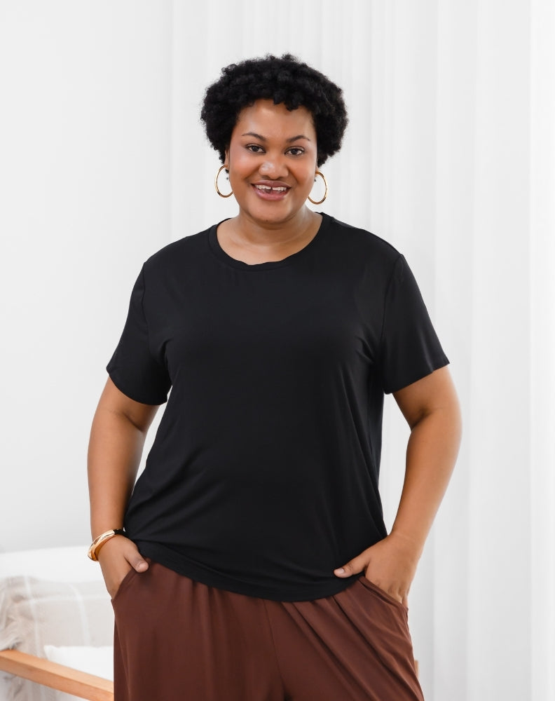 Bamboo Classic Tee - Black