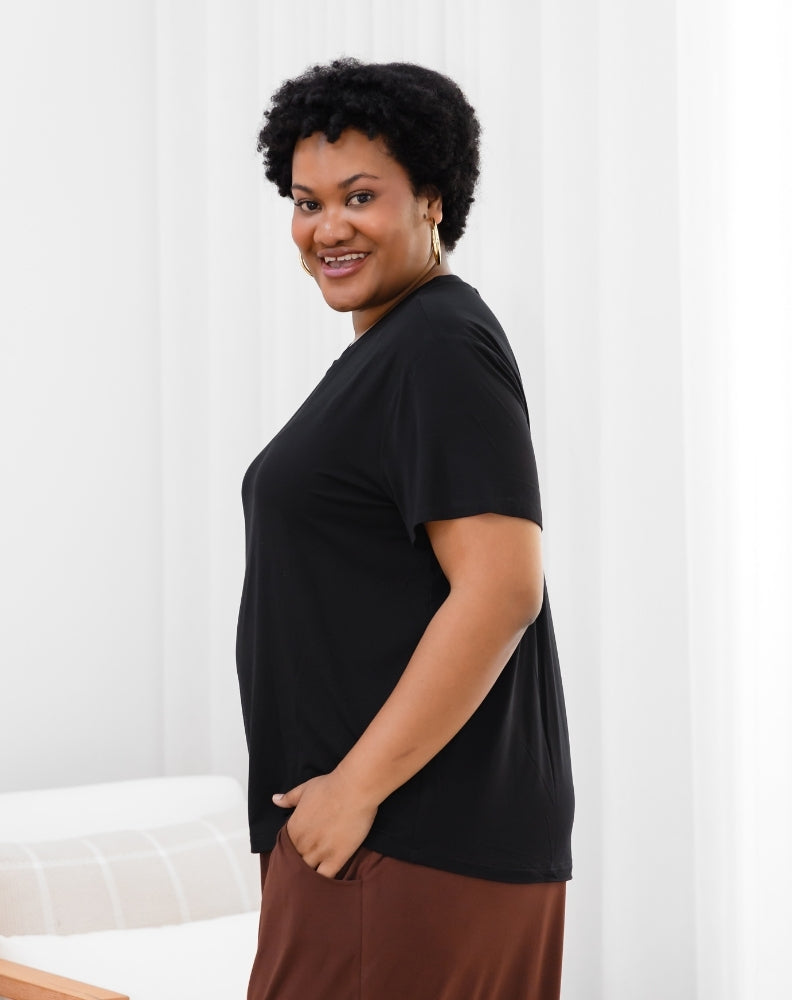 Bamboo Classic Tee - Black