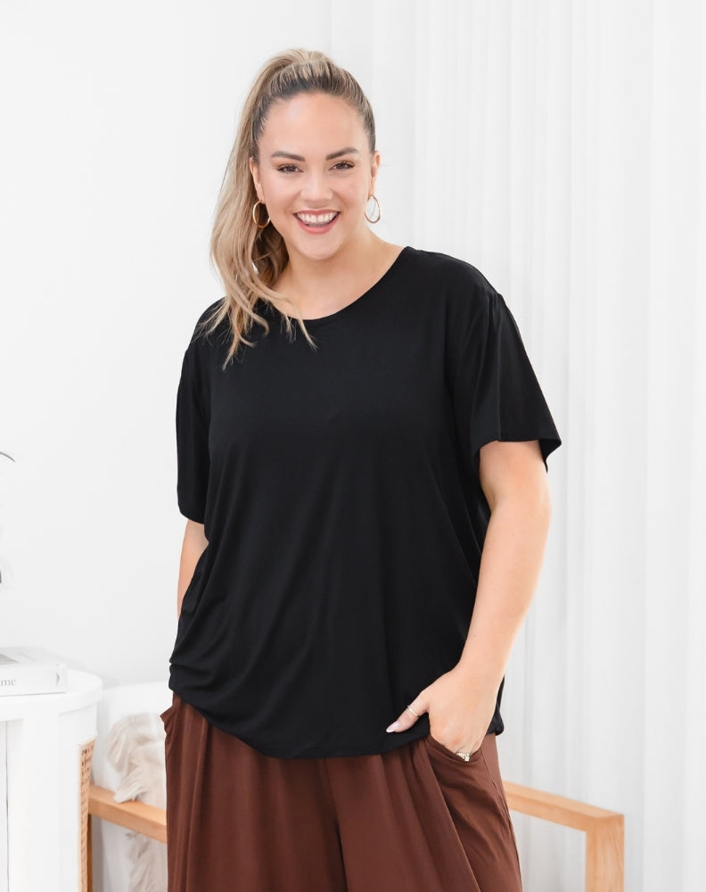 Bamboo Classic Tee - Black