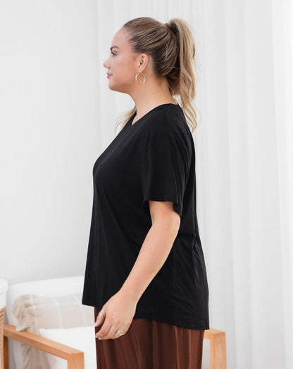 Bamboo Classic Tee - Black