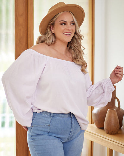 Byron Top -White