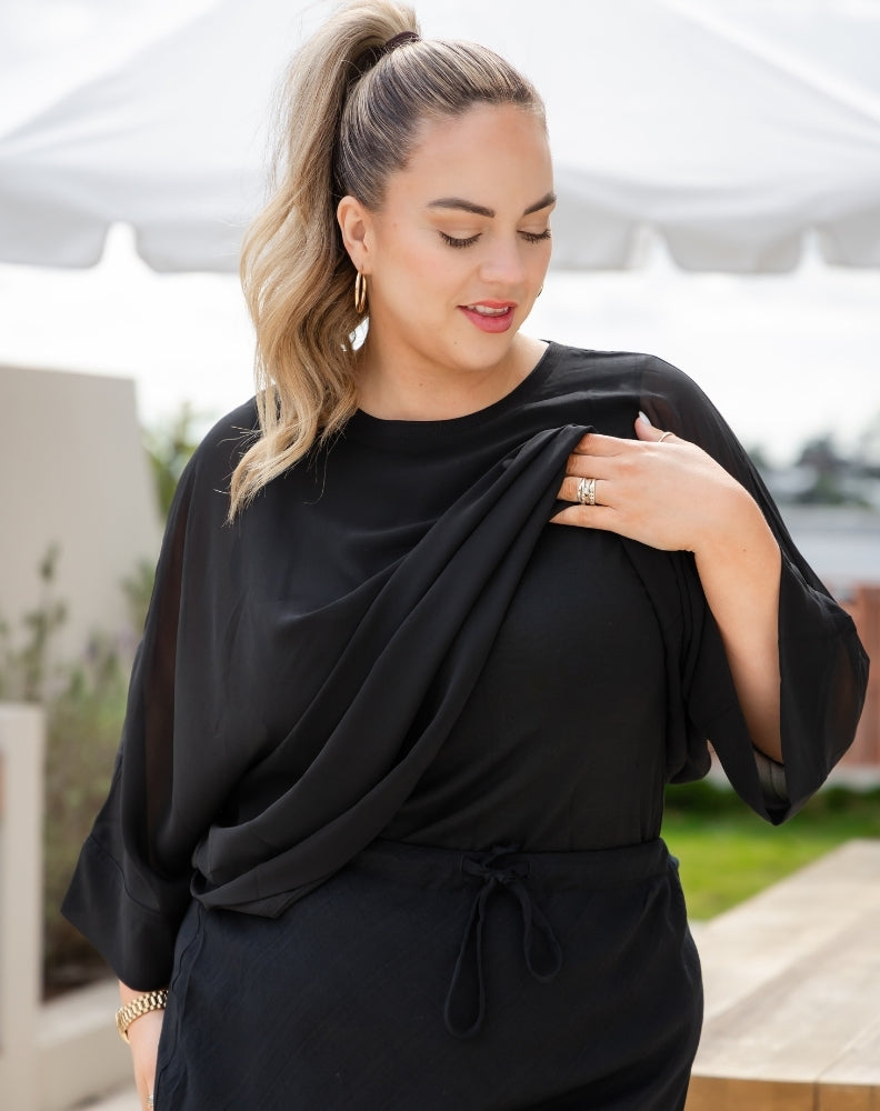 Natasha Top - Black