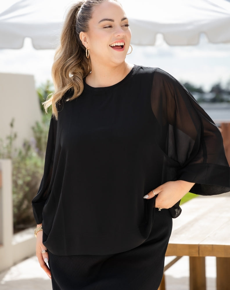 Natasha Top - Black