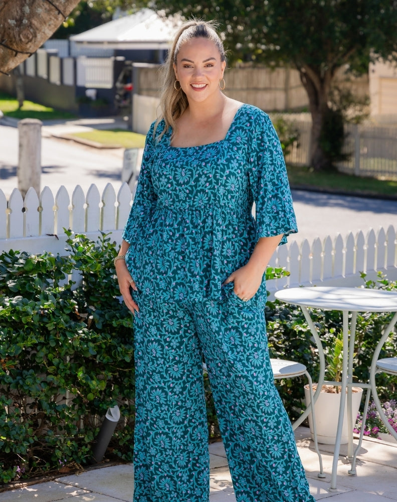 Kalani Top - Boheme Blue