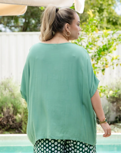 Kitty Top - Sage