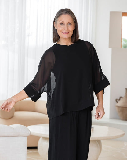 Natasha Top - Black