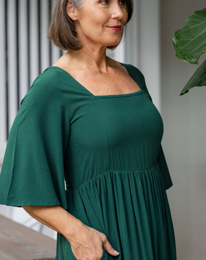 Kalani Dress - Forest