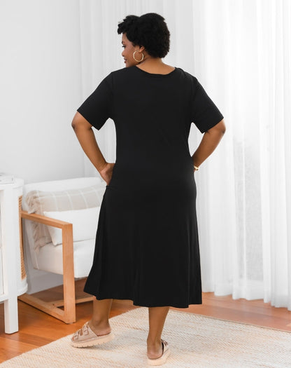 Bamboo Haley Dress - Black