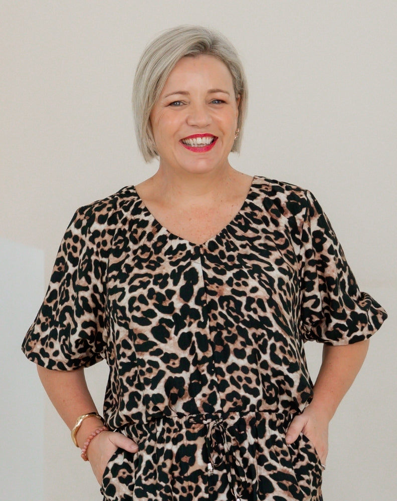 Lucy Top - Leopard