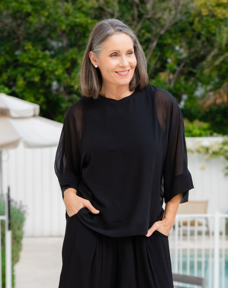 Natasha Top - Black