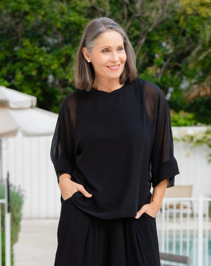 Natasha Top - Black