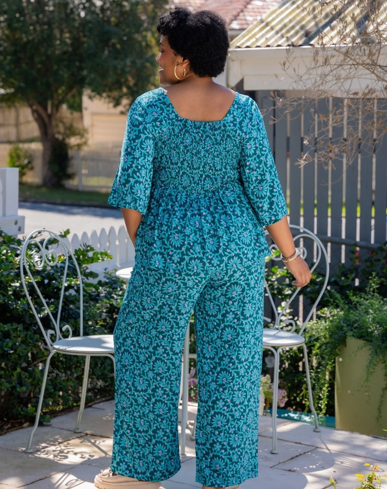 Kalani Top - Boheme Blue