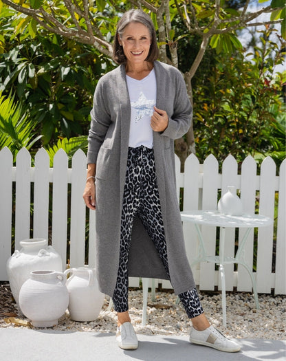 Maxine Cardi - Charcoal