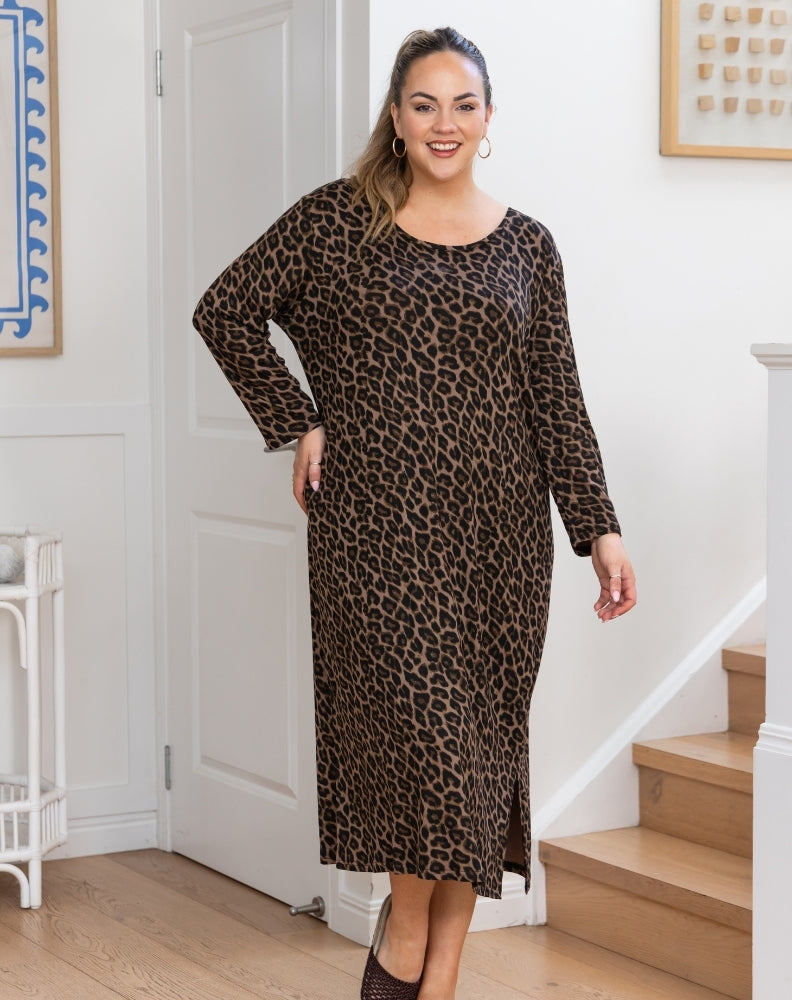 Harlow Dress - Leopard