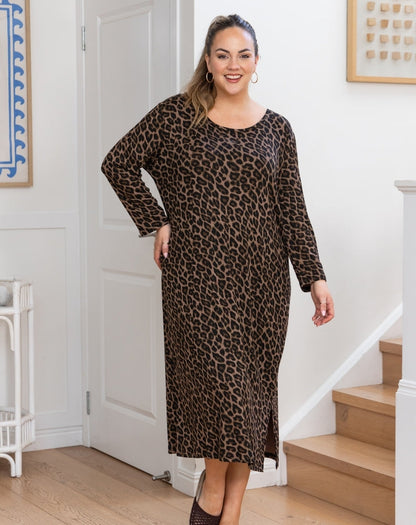Harlow Dress - Leopard
