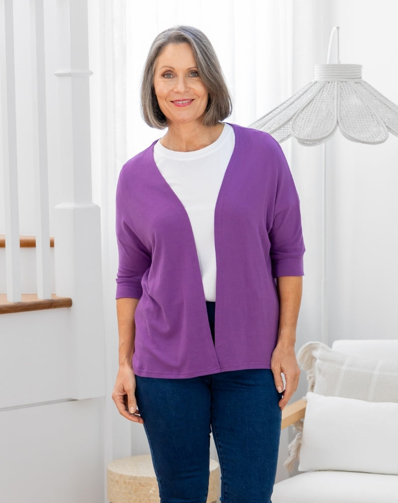 Slouch Shrug - Mauve