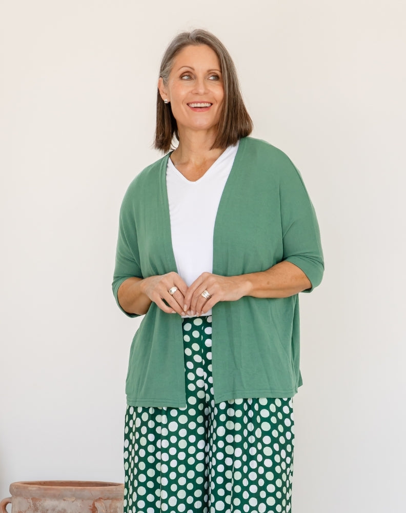 Slouch Shrug - Sage