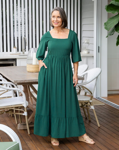 Kalani Dress - Forest