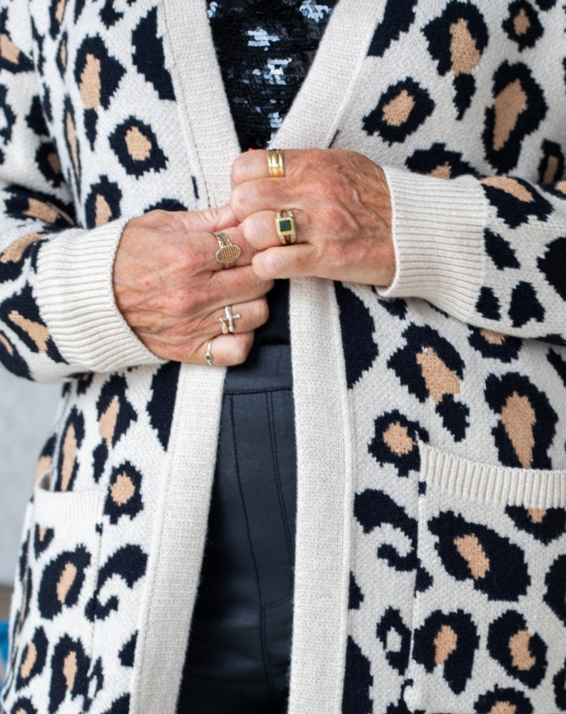 Calie Knit - Leopard