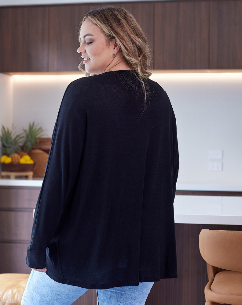 Cape Shrug - Black