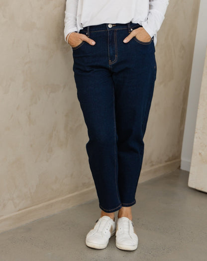Mum Jeans - Blue Denim