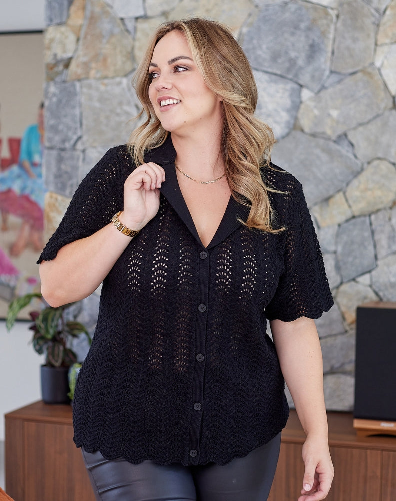 Corinna Shirt - Black