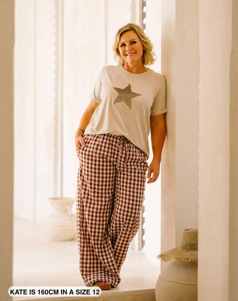 Chocolate-Gingham-Pants