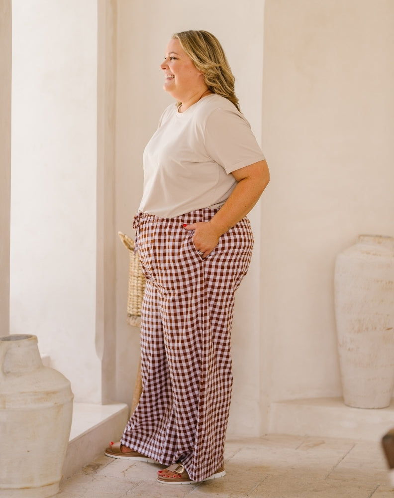 Chocolate-Gingham-Pants