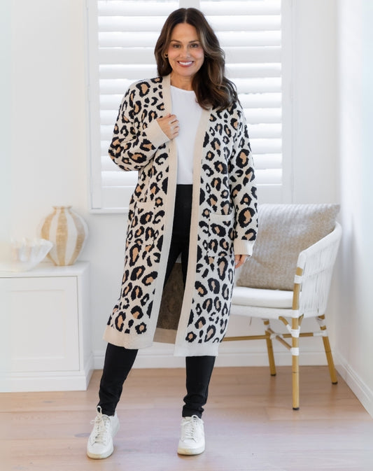 Calie Knit - Leopard