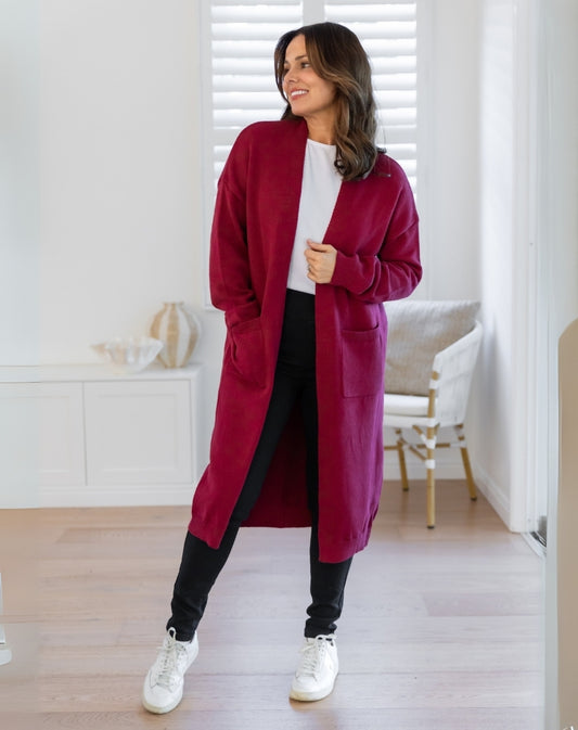 Calie Knit - Wine