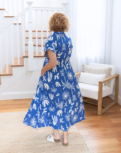 Elsie Dress - Blue