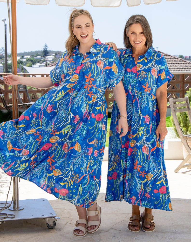 Freez-Elsie-Dress-Reef-Print