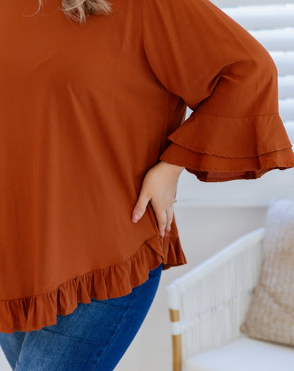 Felicity Top - Tan
