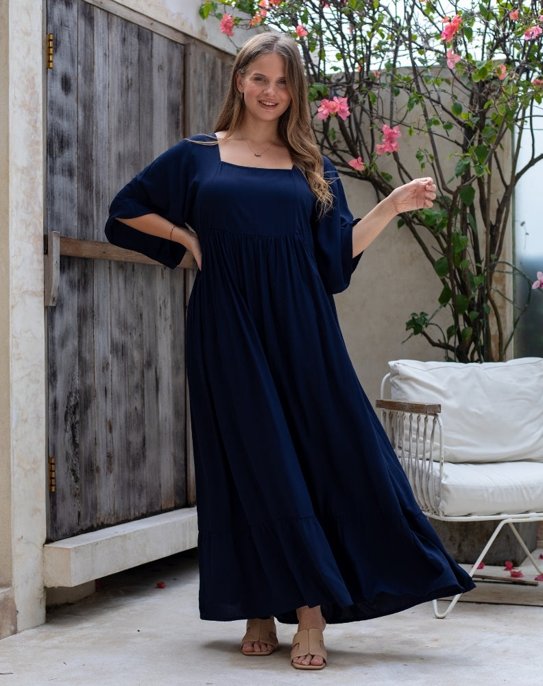 Kalani Dress - Navy