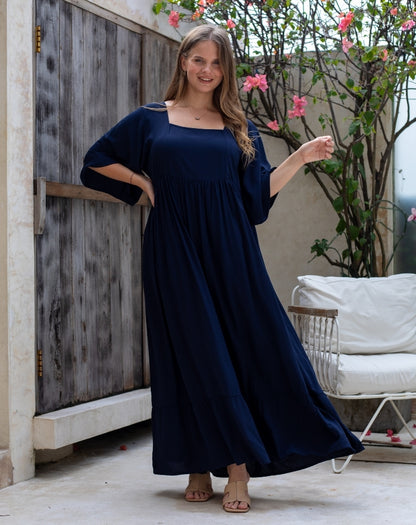 Kalani Dress - Navy