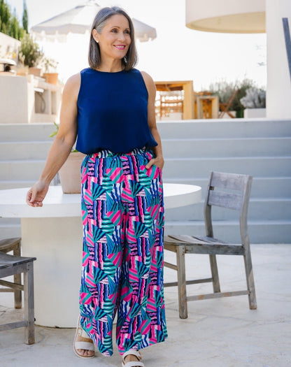 Luna Pant - Kaleido Print