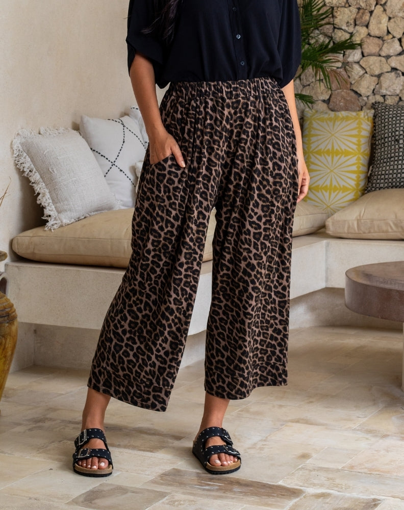 Sammie Pants - Leopard