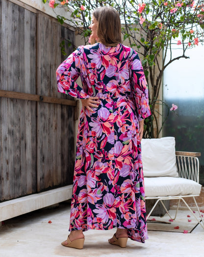 Zoe Dress - Lilac Floral