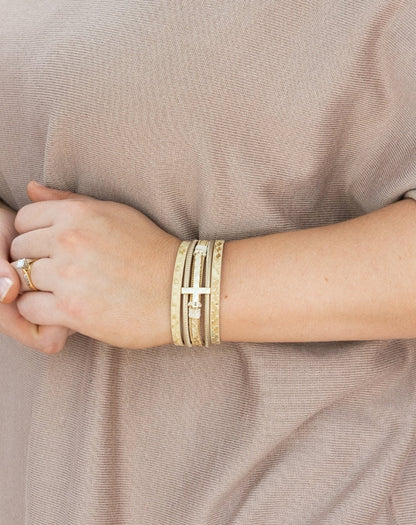 Corra Bracelet - Gold Multi